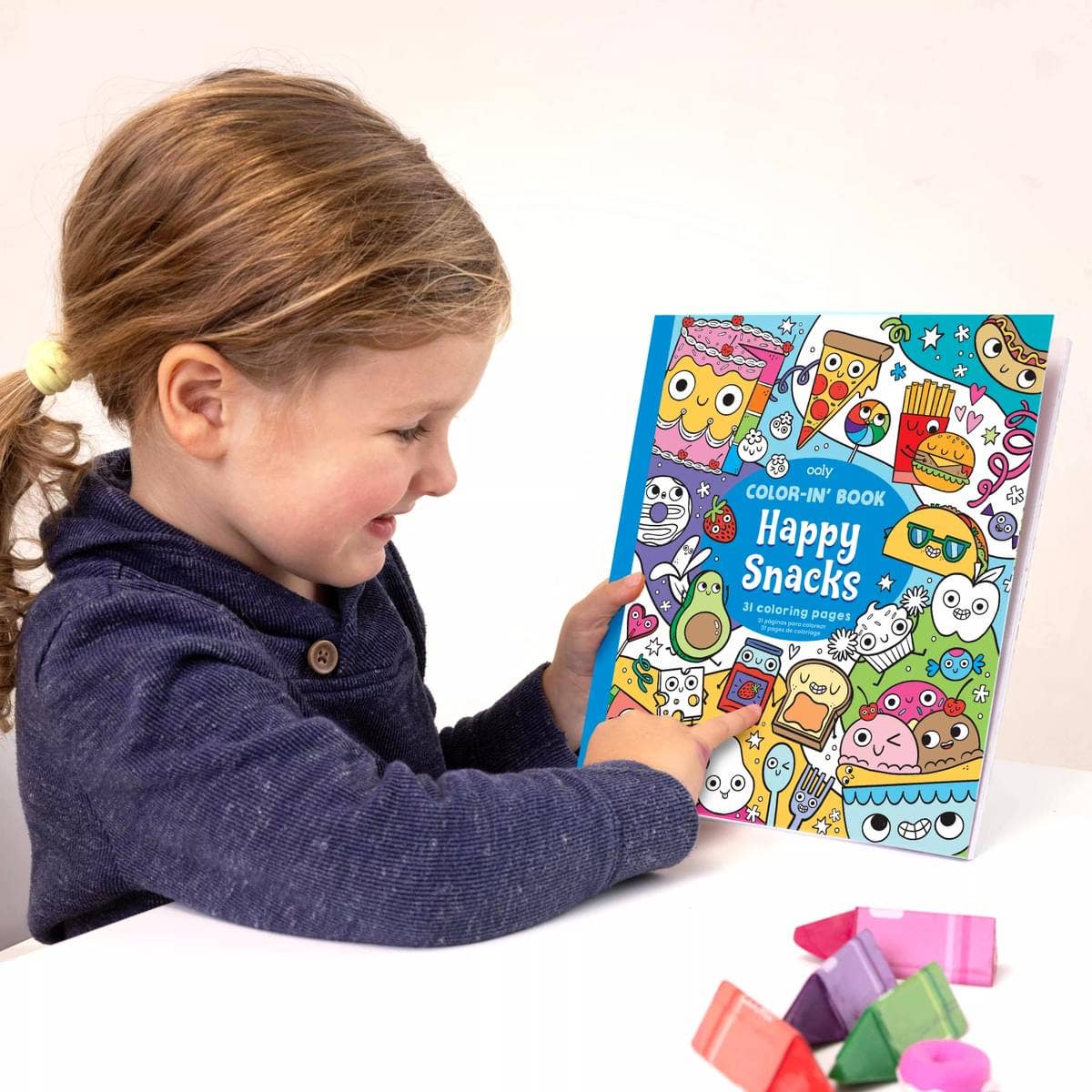 Color-in' Book: Happy Snacks Coloring Book - Image 3