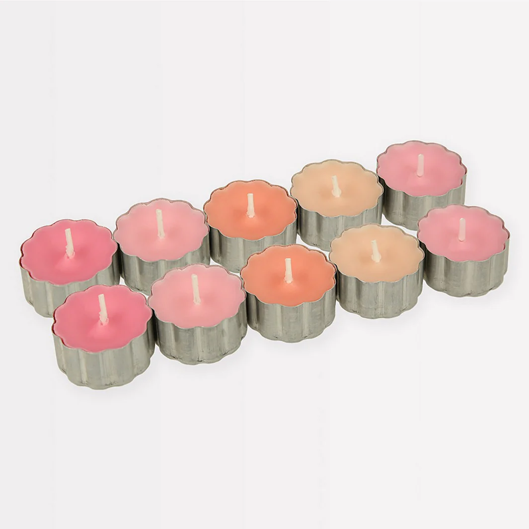 Pink Tealight Candles (10pk) - Image 2