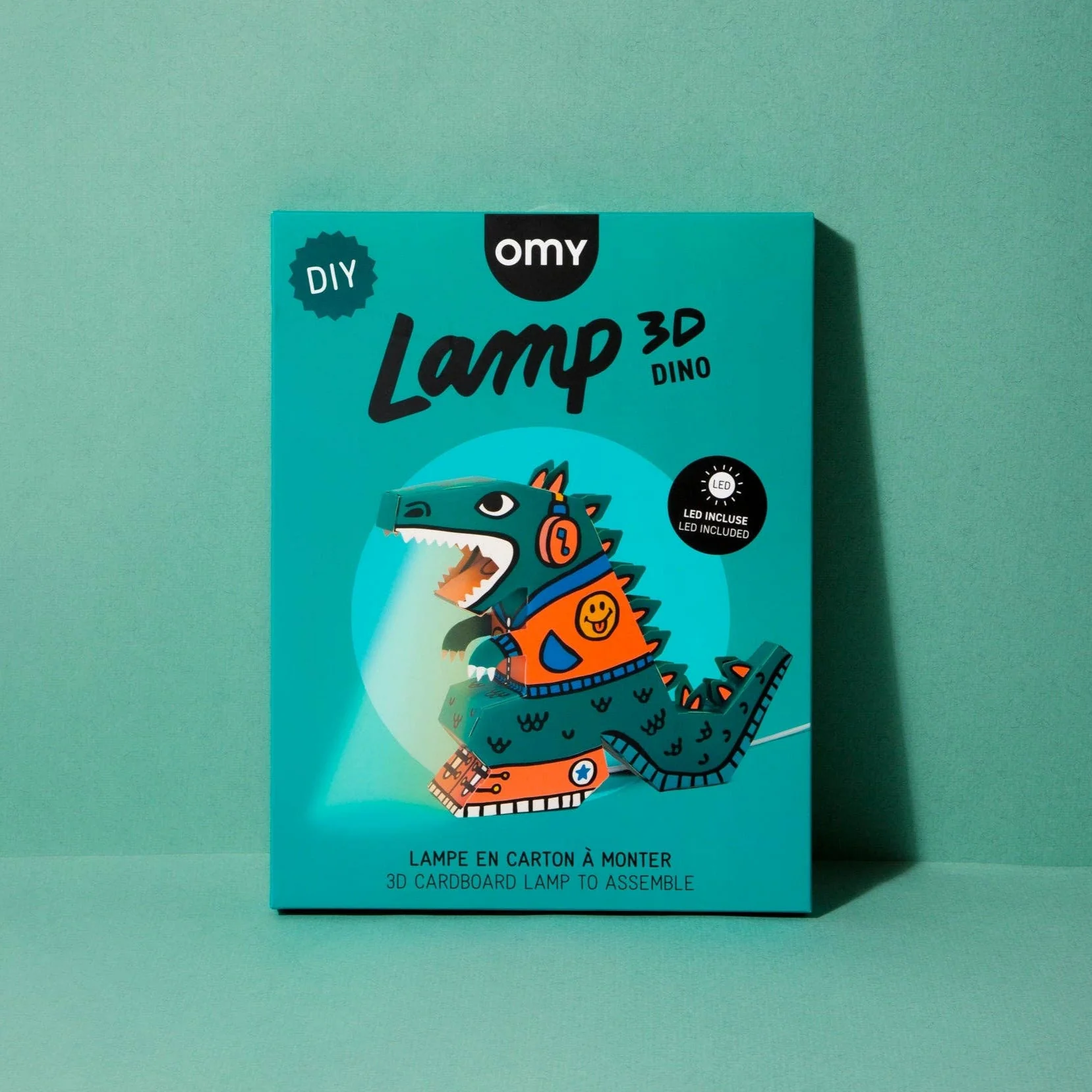 3D LED Art & Craft Lamp - Dino - Image 3
