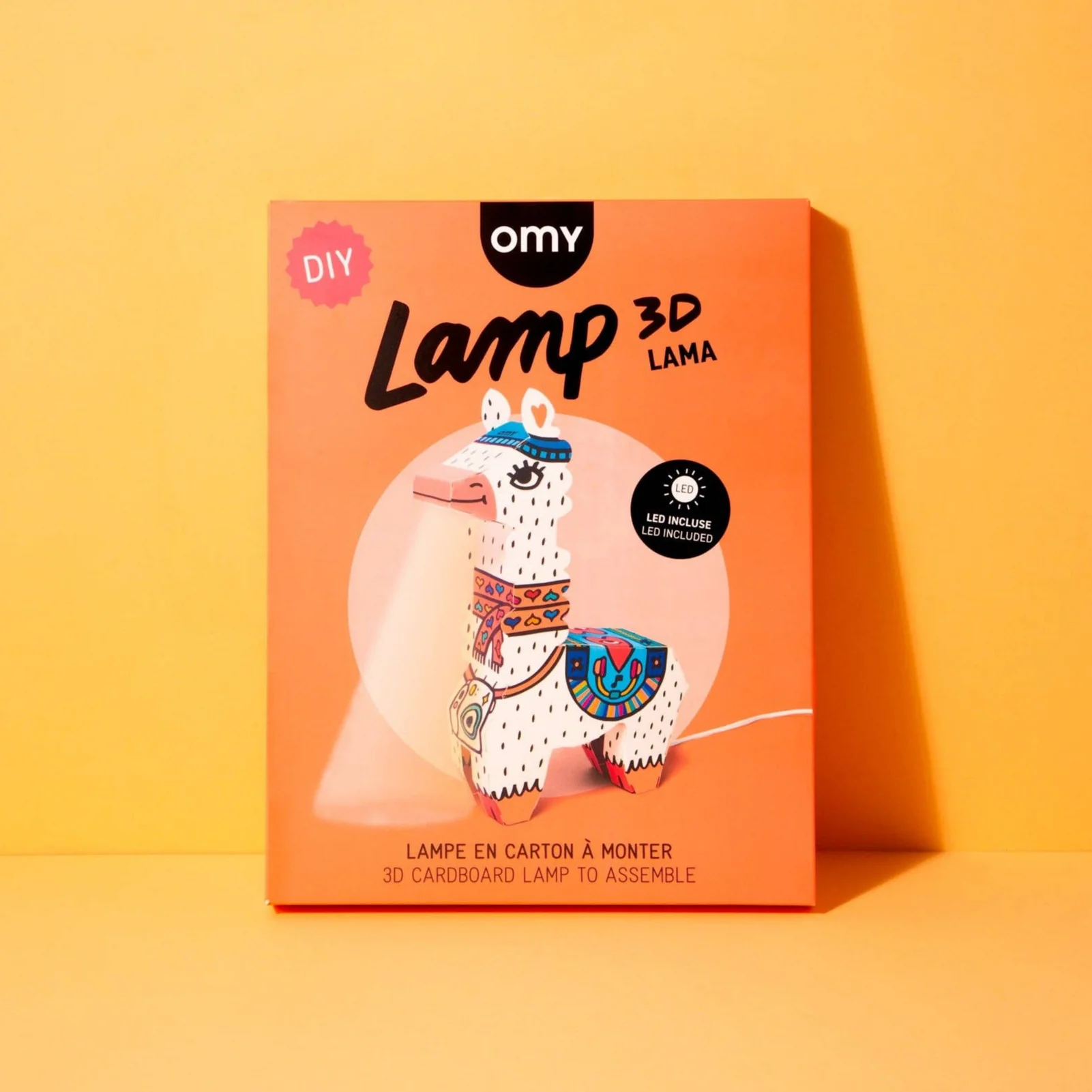 3D LED Art & Craft Lamp - Lama - Image 3