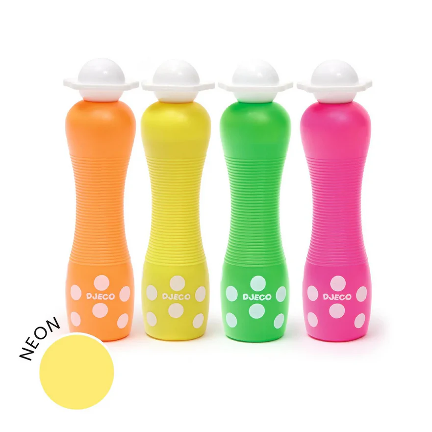 4 Foam Markers - Neon - Image 2