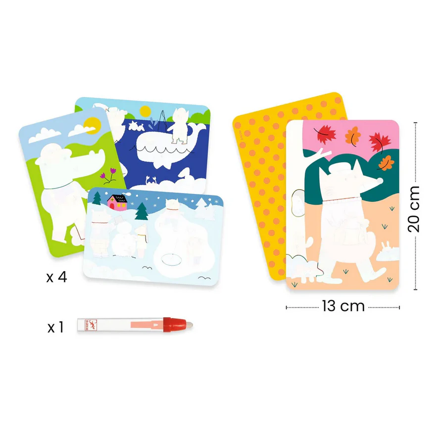 4 Seasons Magic Coloring Kit - Image 3