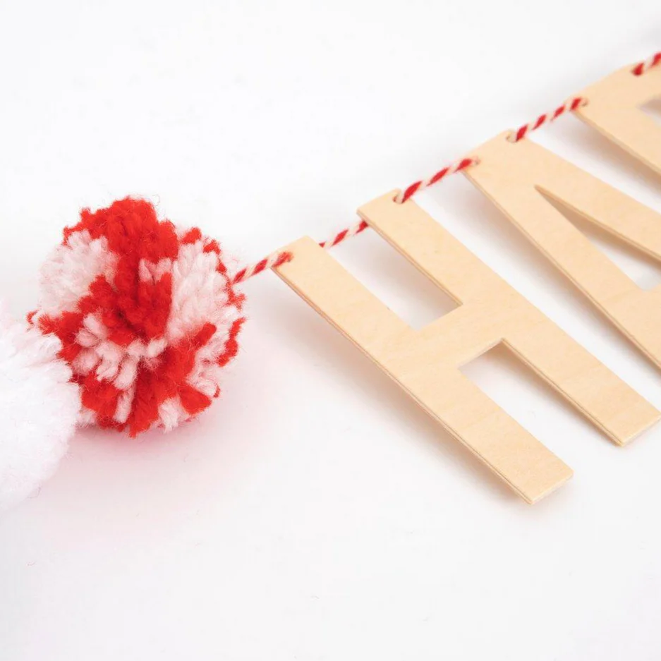 4th of July Pompom Garland - Image 3
