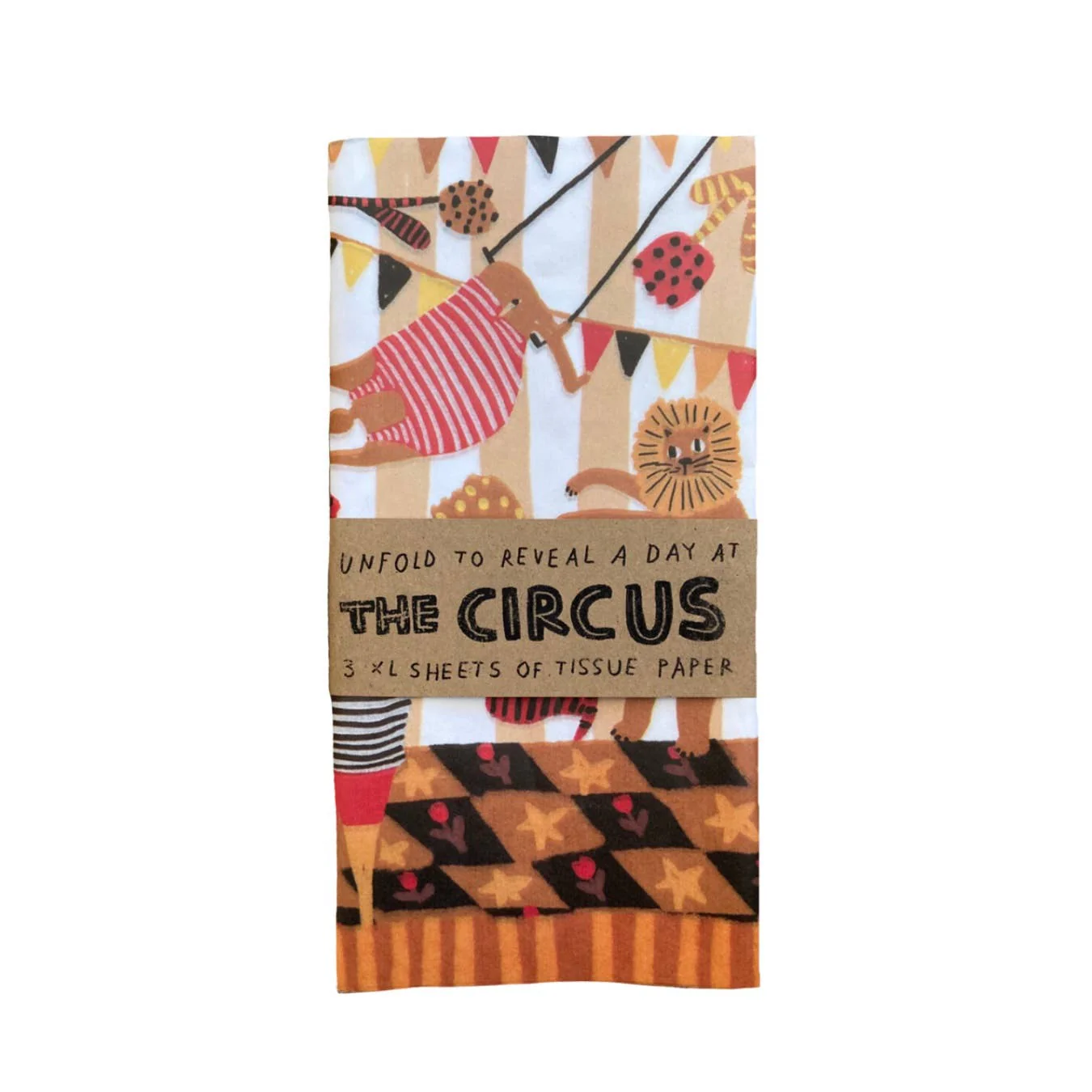 A DAY AT THE CIRCUS Tissue Paper (3pk) - Image 8