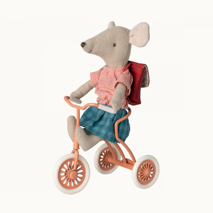 Abri à Tricycle for big sibling mouse - coral - Image 2