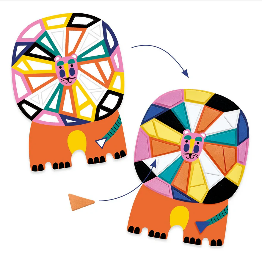 Africa Collage Craft Kit - Image 2