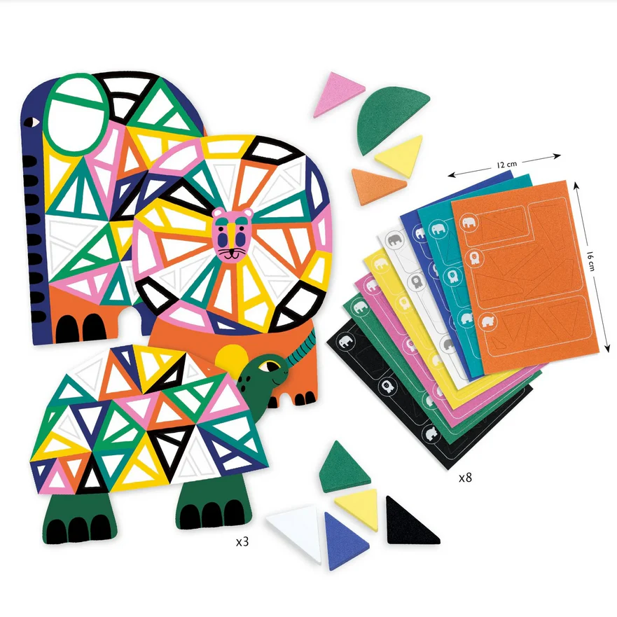 Africa Collage Craft Kit - Image 3