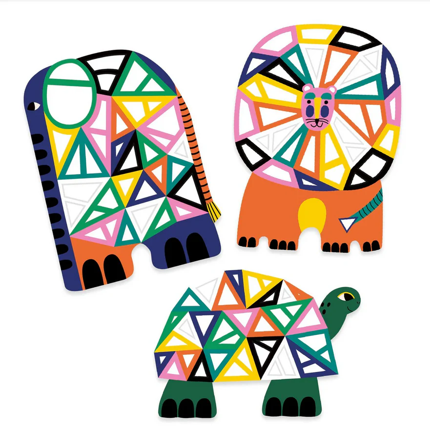 Africa Collage Craft Kit - Image 4
