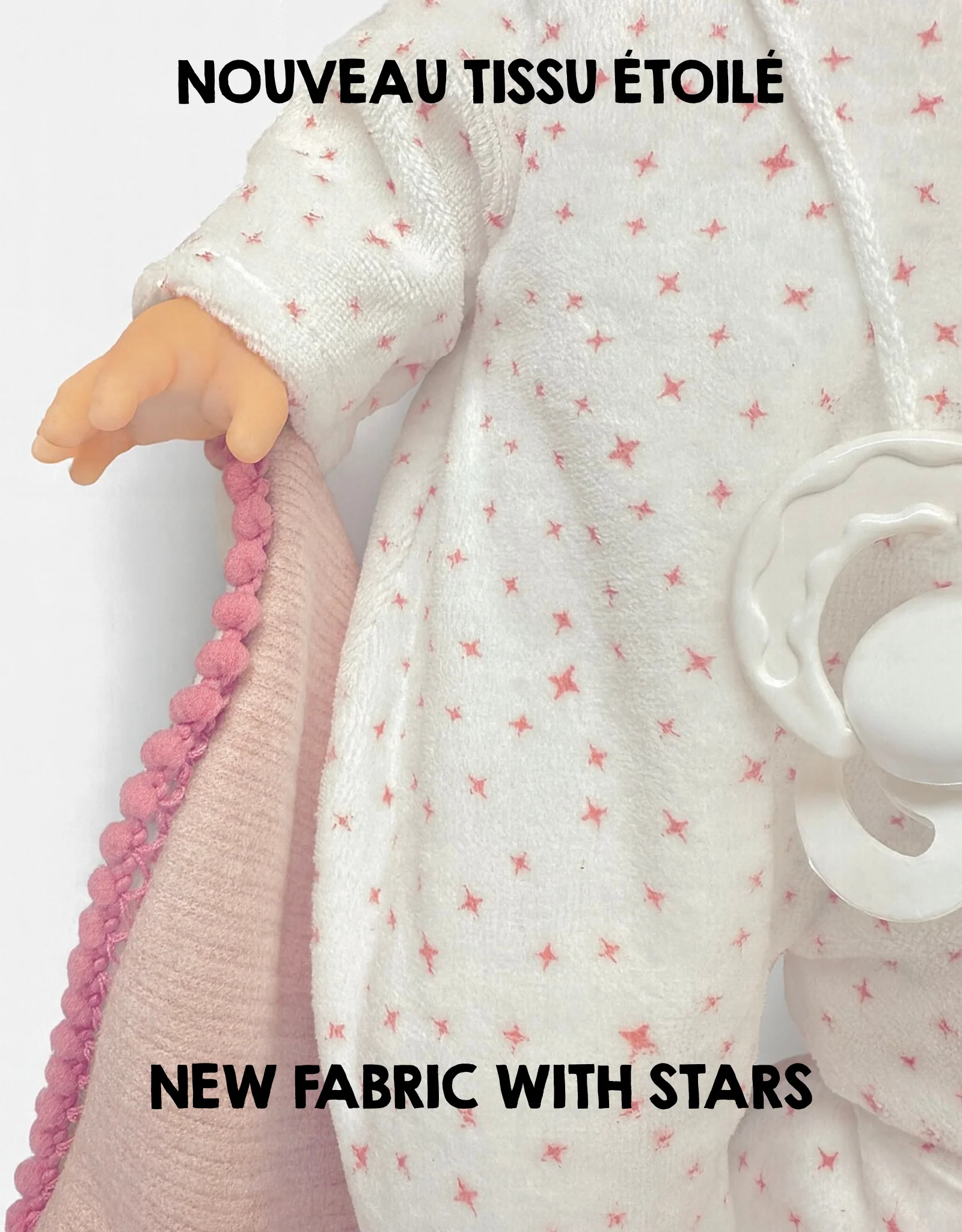 Alex & Sonia talking doll - Pink pajamas with stars - Paola Reina - Image 2
