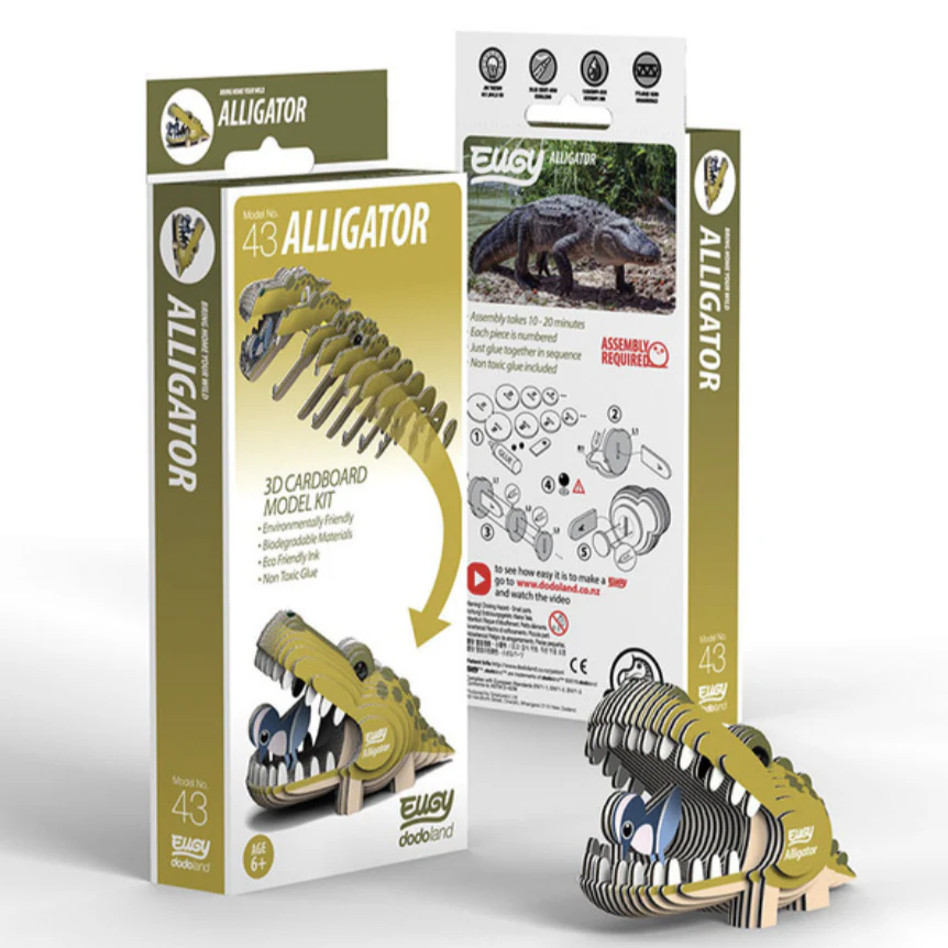 Alligator 3-D model kit - Image 6