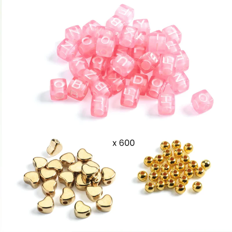 Alphabet Beads - Gold - Image 3
