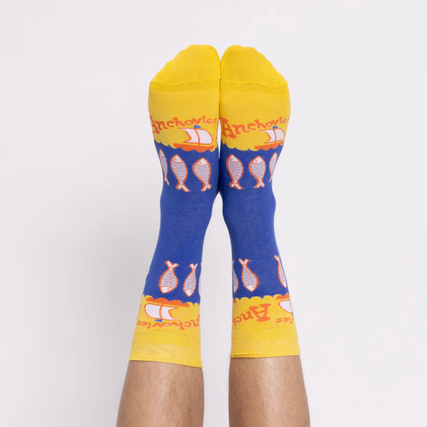 Anchovies Crew Socks - Large - Image 2