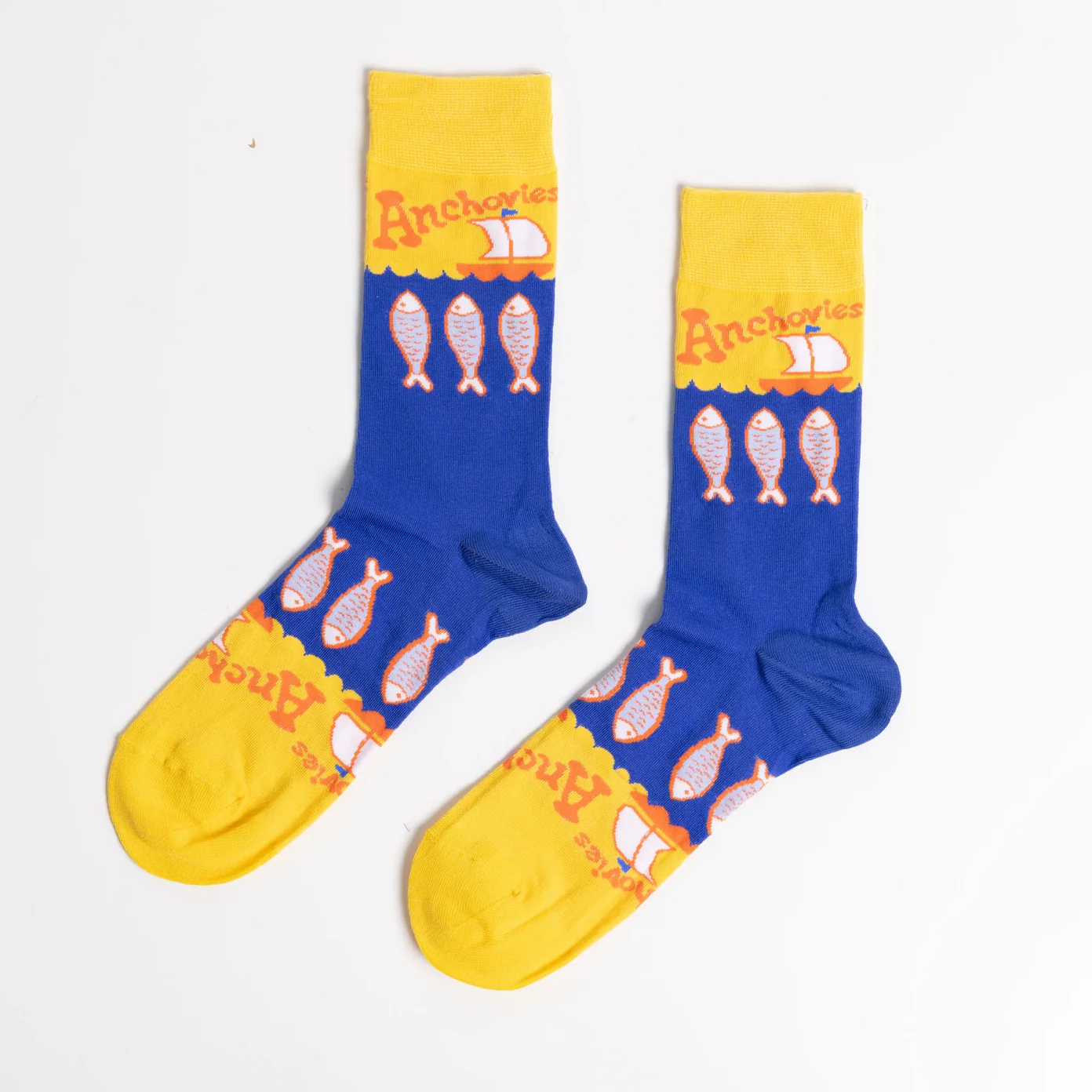 Anchovies Crew Socks - Large - Image 3