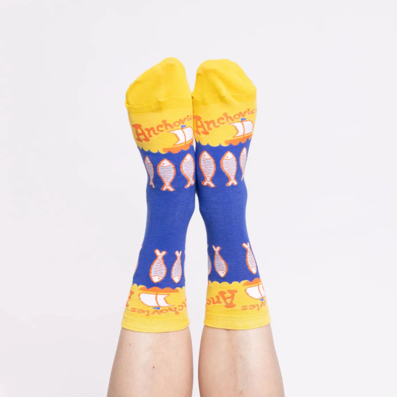 Anchovies Crew Socks - Small - Image 2