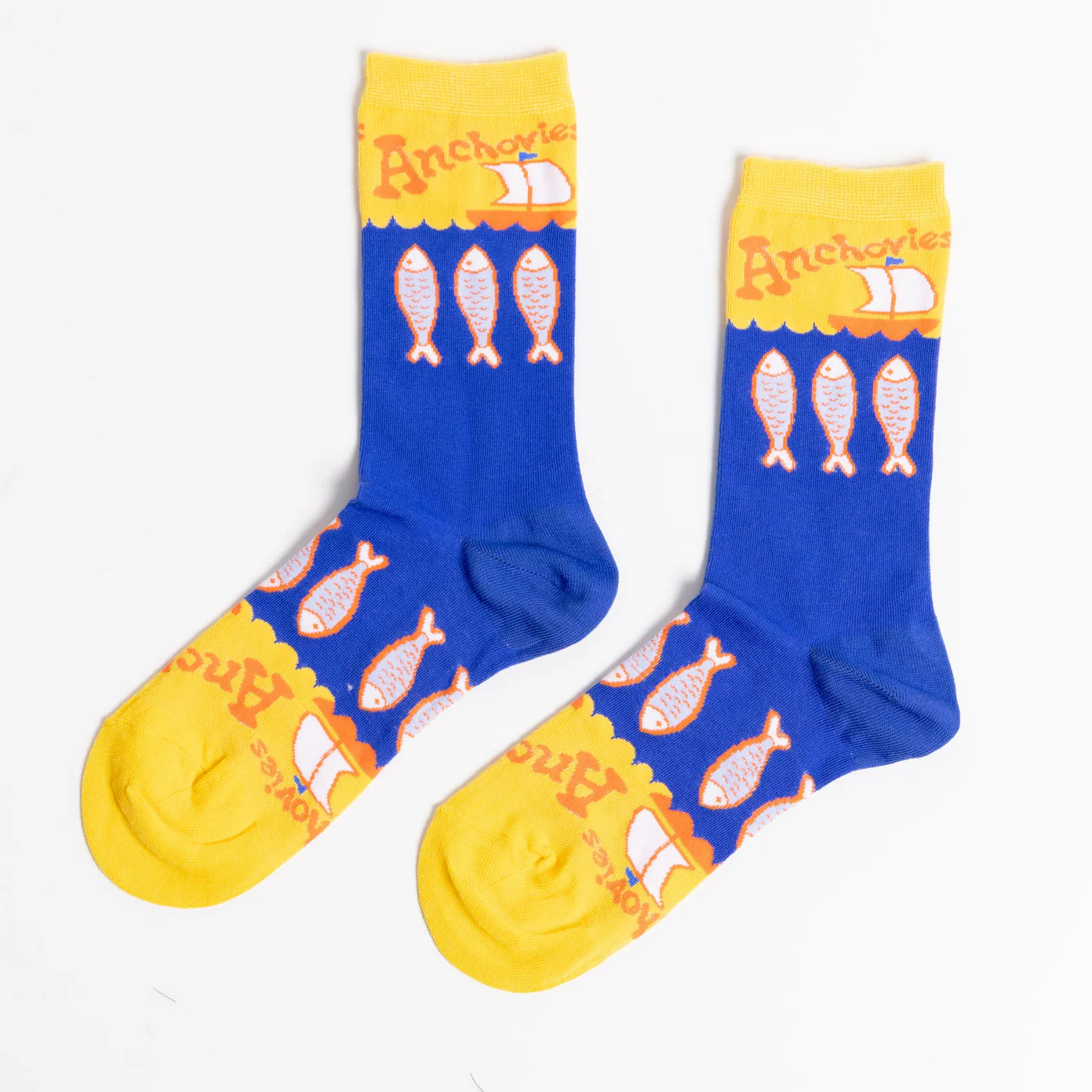 Anchovies Crew Socks - Small - Image 3