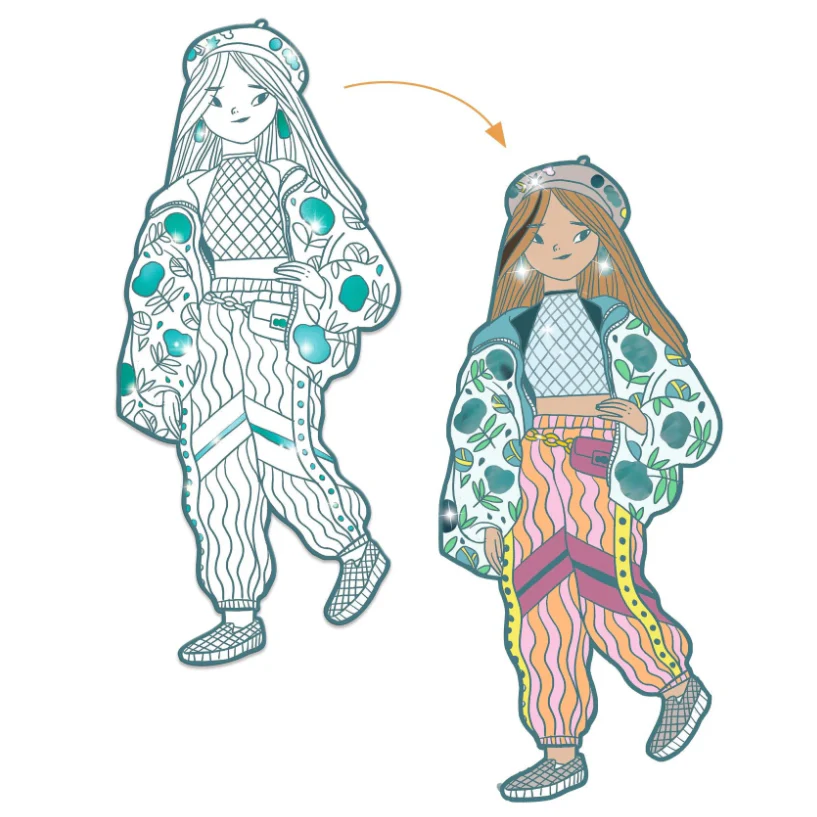 Angèle & Friends Coloring Demoiselle