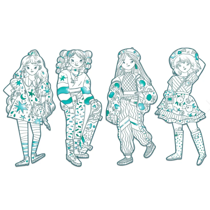 Angèle & Friends Coloring Demoiselle - Image 2