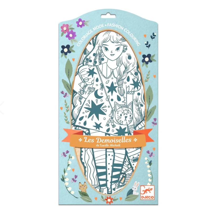 Angèle & Friends Coloring Demoiselle - Image 3