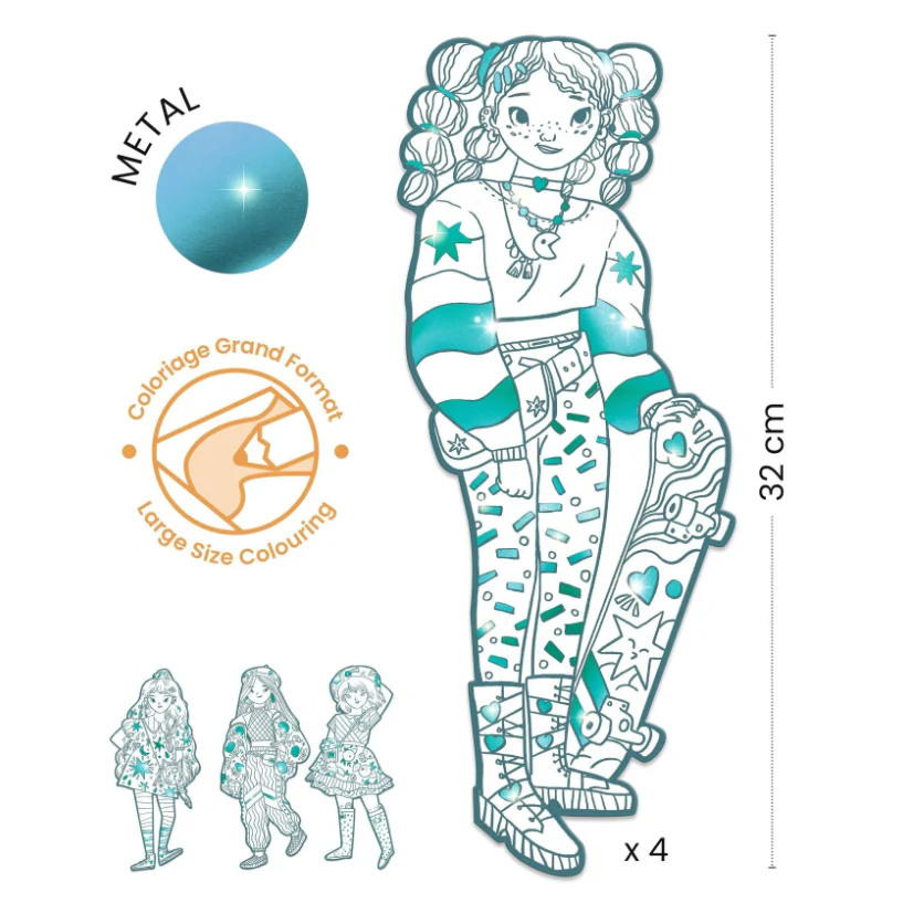 Angèle & Friends Coloring Demoiselle - Image 4