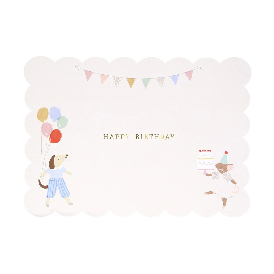 Animal Friends Birthday Card - Image 3