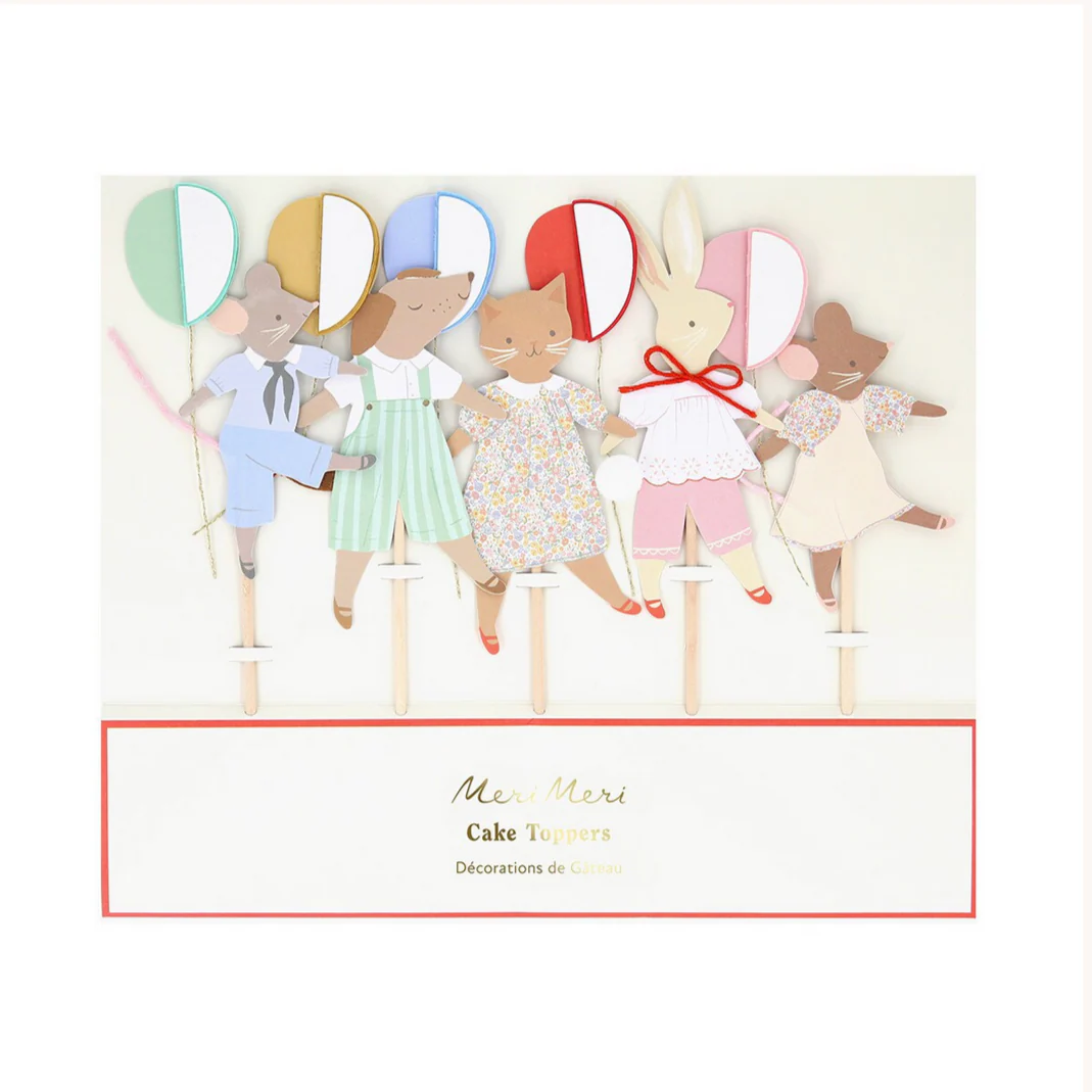 Animal Friends Cake Toppers - Image 3