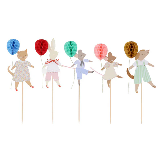 Animal Friends Cake Toppers - Image 4