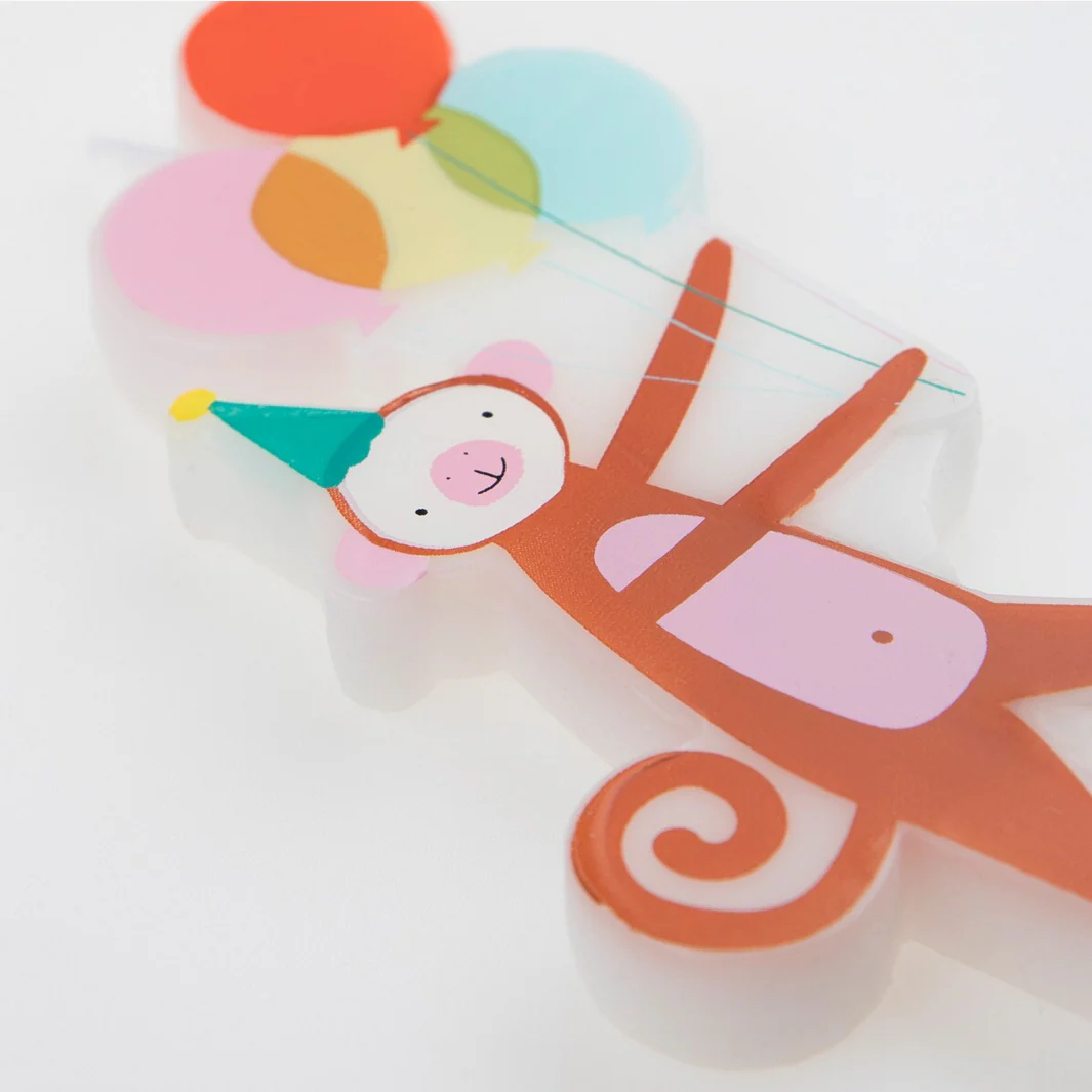 Animal Parade Candles (pk4) - Image 2