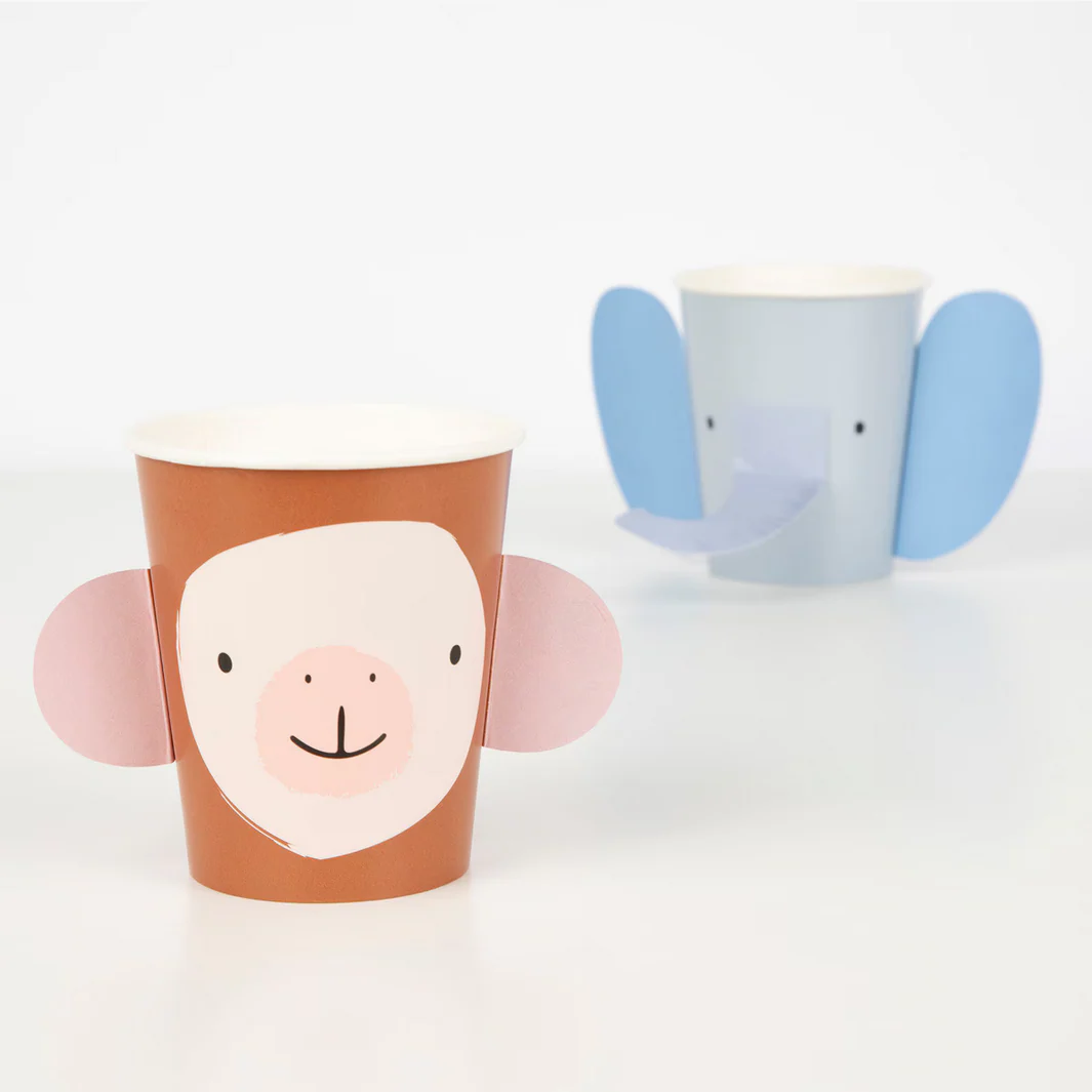 Animal Parade Character Cups (pk8) - Image 2