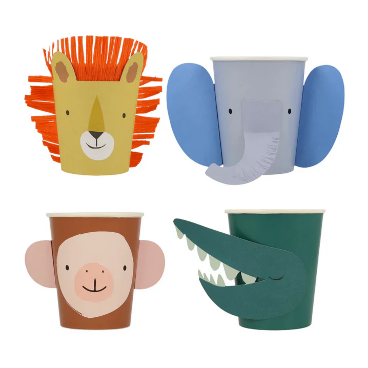 Animal Parade Character Cups (pk8) - Image 3