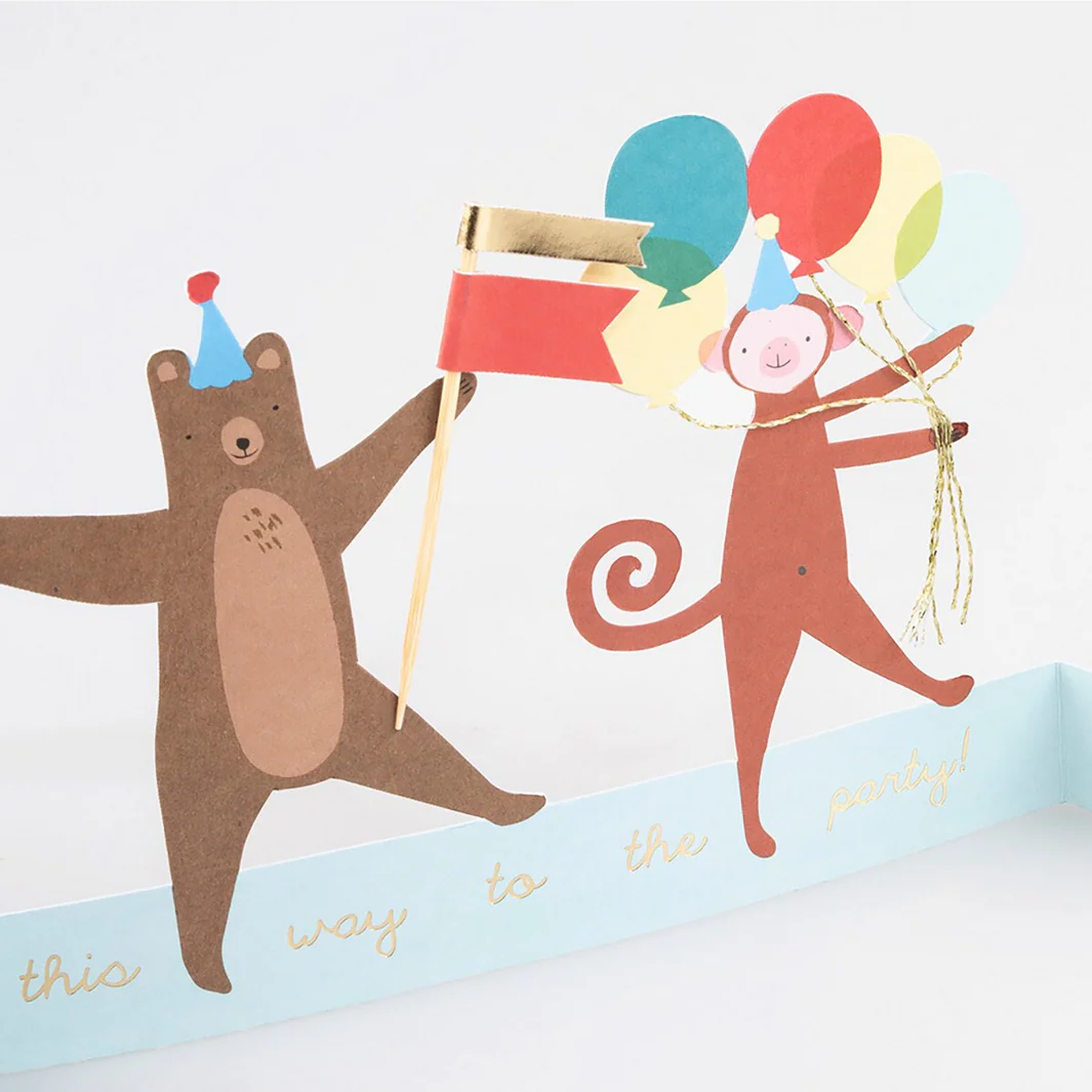 Animal Parade Concertina Card - Image 3