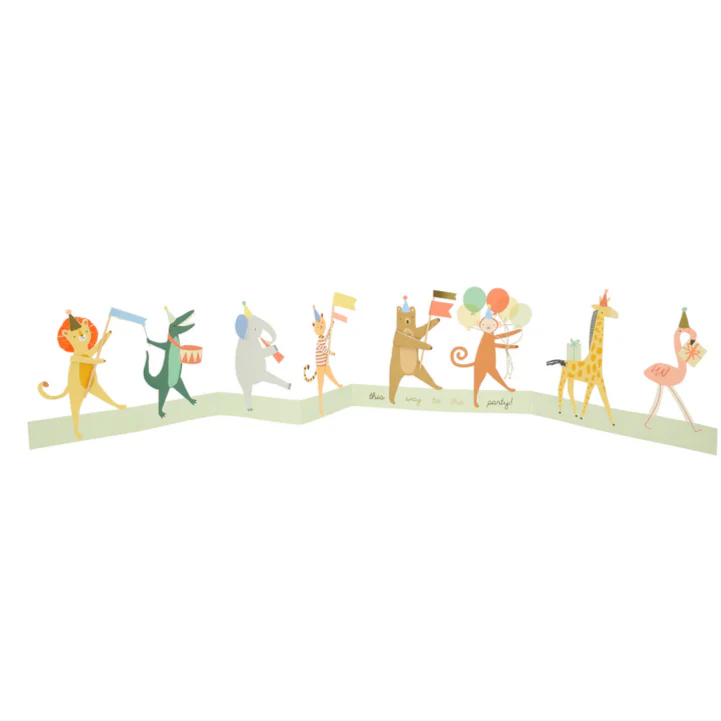 Animal Parade Concertina Card - Image 4