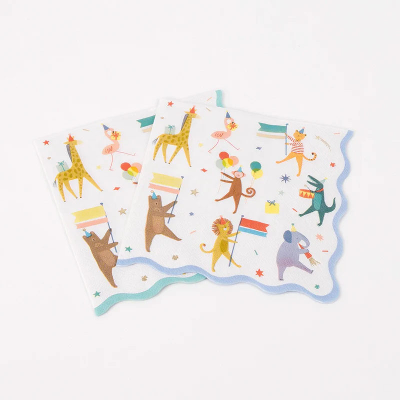Animal Parade Large Napkins - Image 3