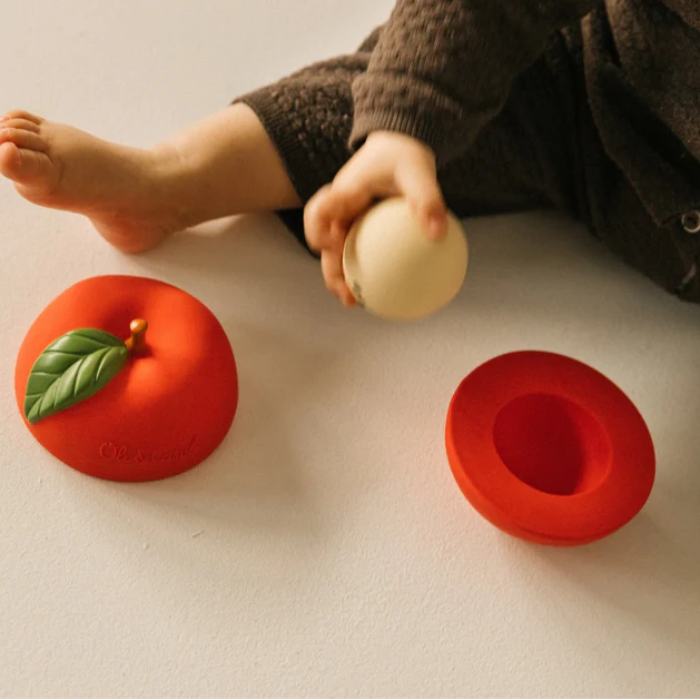 Apple Stacking Toy & Rattle Ball - Image 2