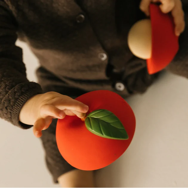 Apple Stacking Toy & Rattle Ball - Image 3