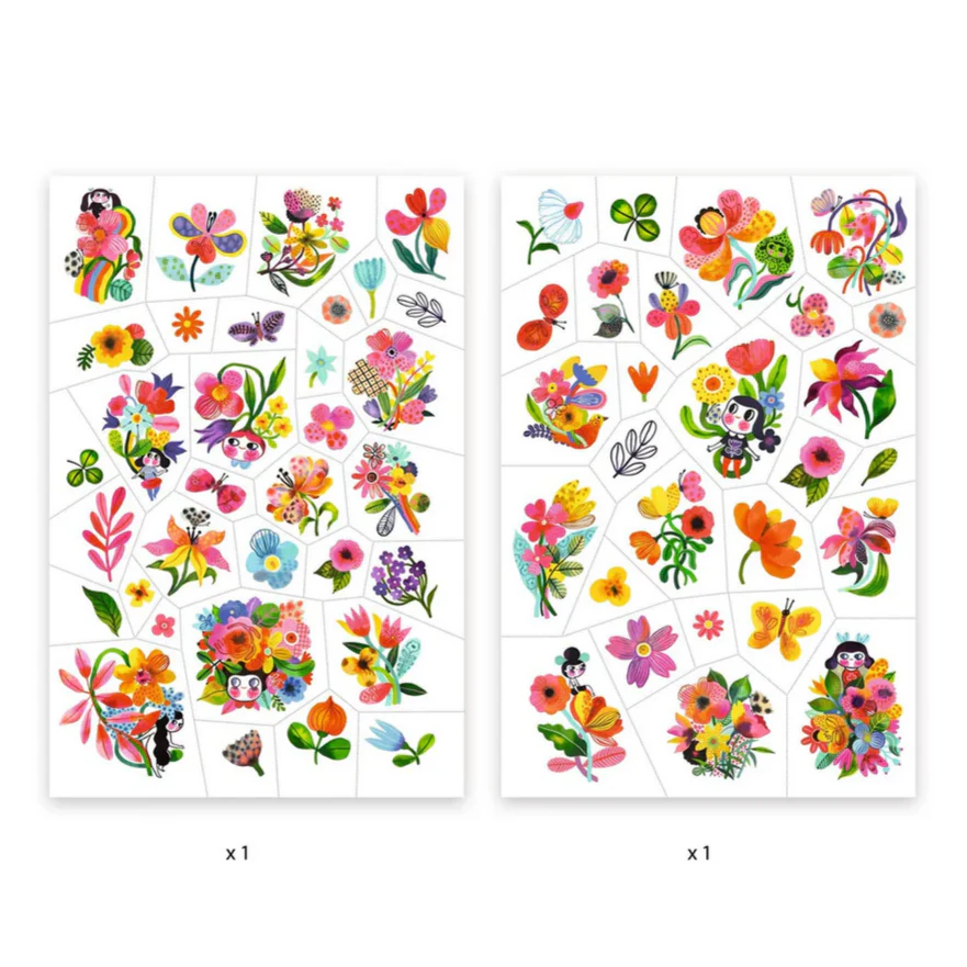 Aqua Flor Temporary Tattoos -Helen Dardik - Image 2