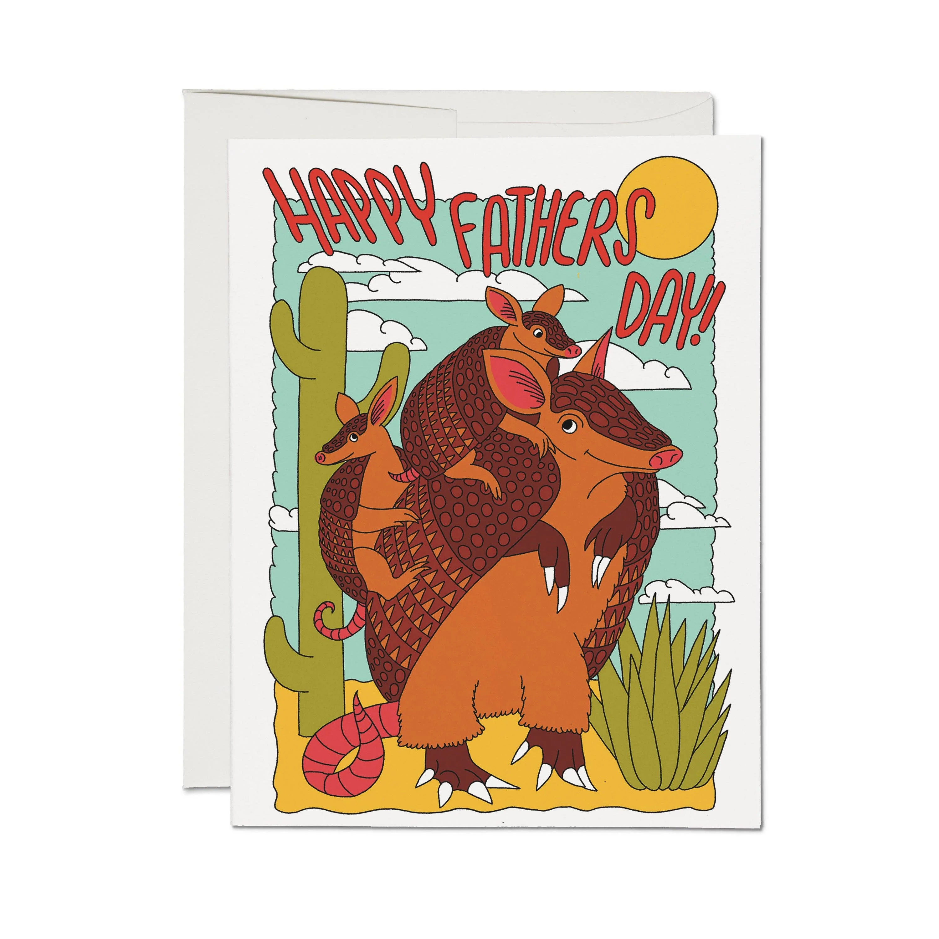 Armadillo Dad card