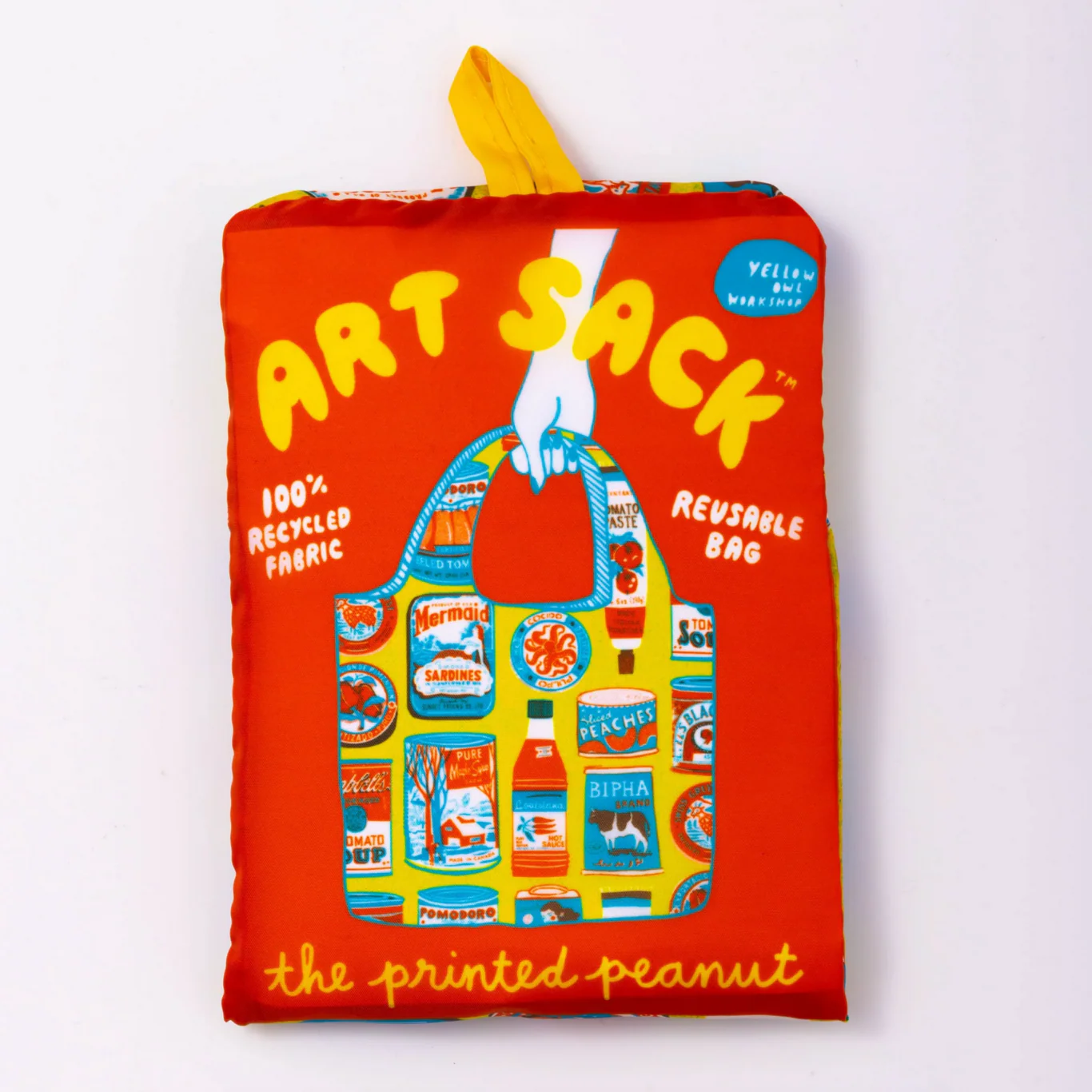 Art Sack: “tins” -The Printed Peanut -Louise Lockhart - Image 2