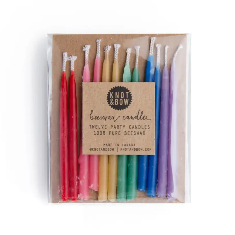 Assorted Beeswax Birthday Candles - Image 2