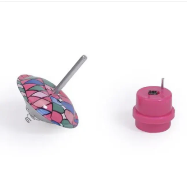 Assorted Hopping Spinning Tops - Image 2