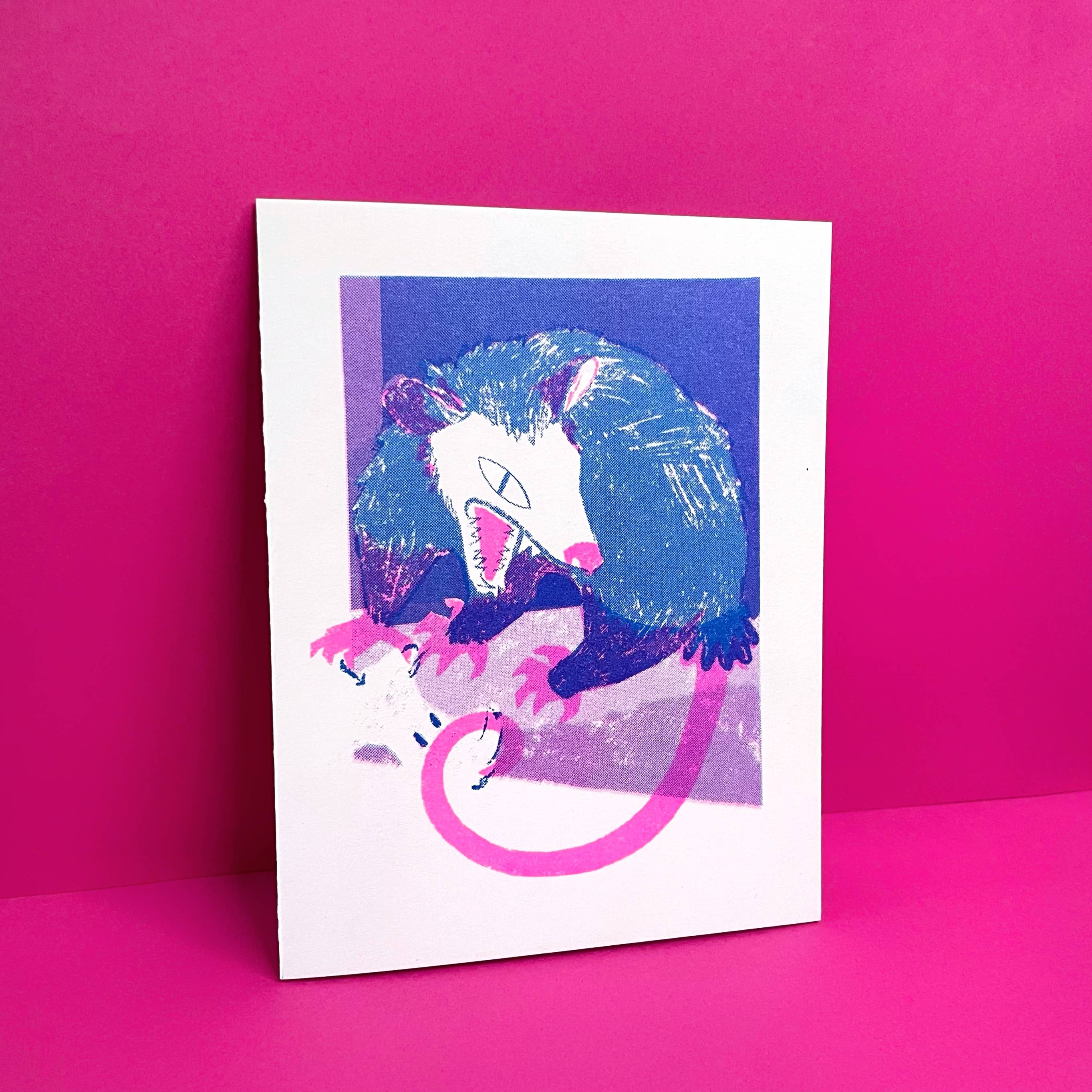 Awesome Possum - Risograph - Image 2