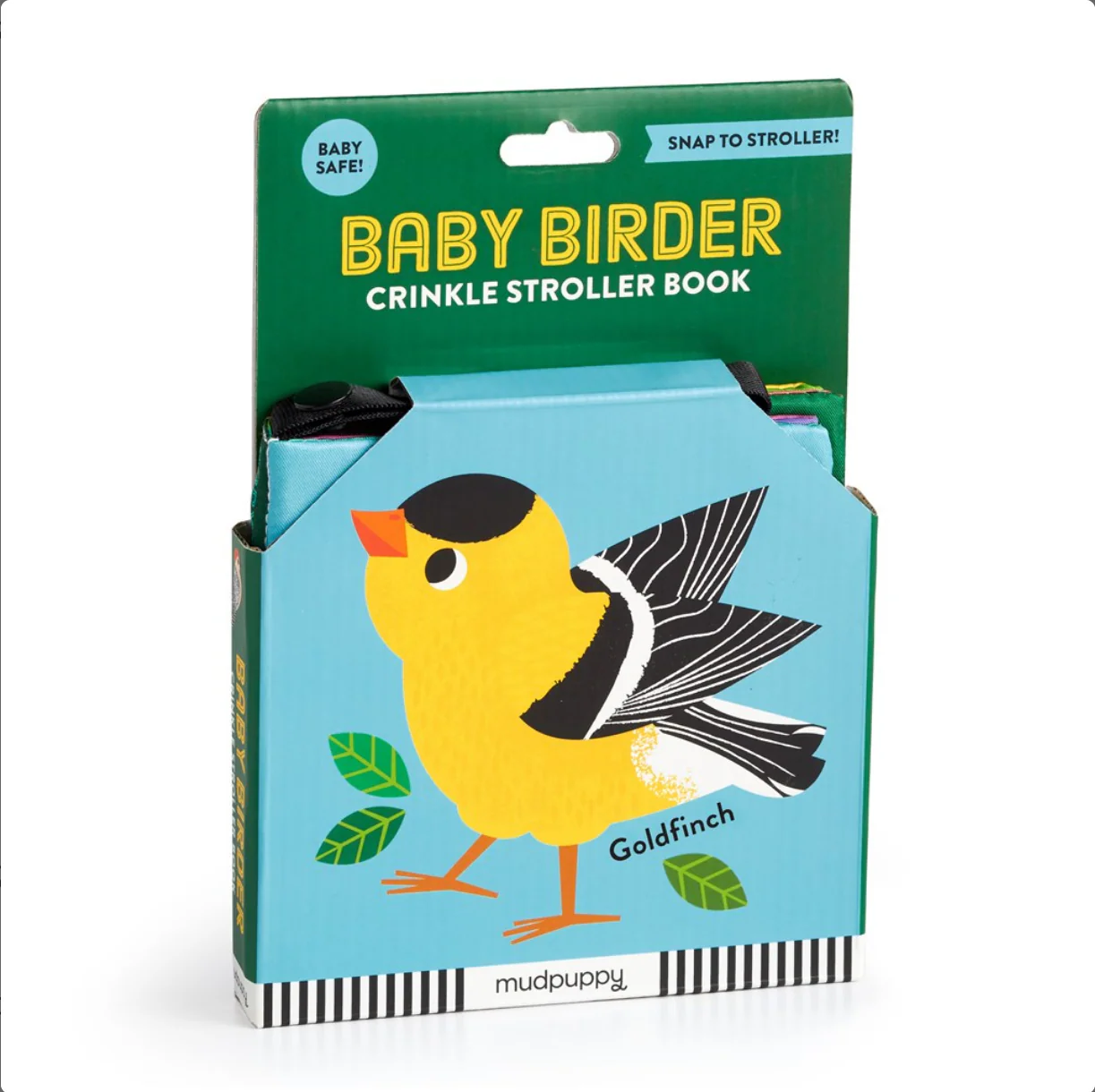 Baby Birder Crinkle Fabric Stroller Book - Image 3