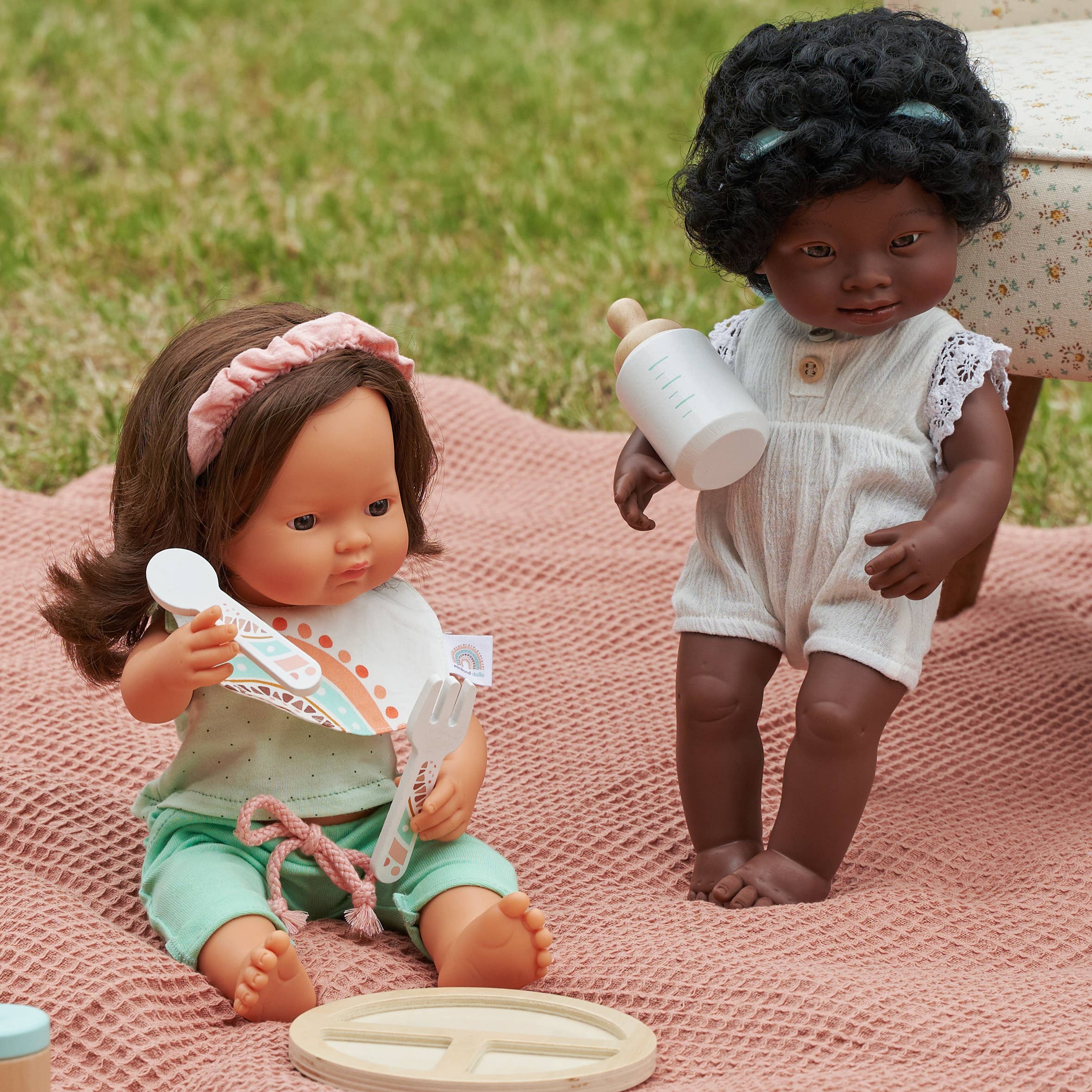 Baby Doll Brunette Girl 15" inch - Image 4