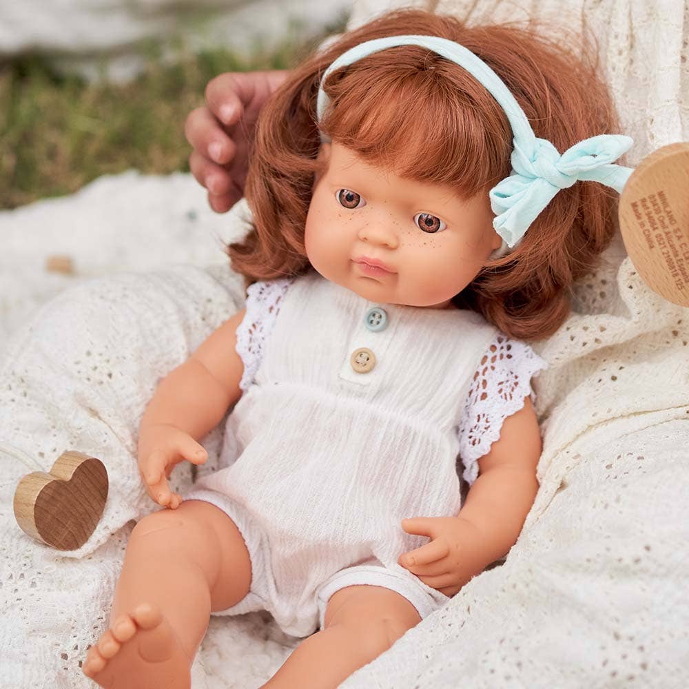Baby Doll Redhead Girl 15" inch - Image 3