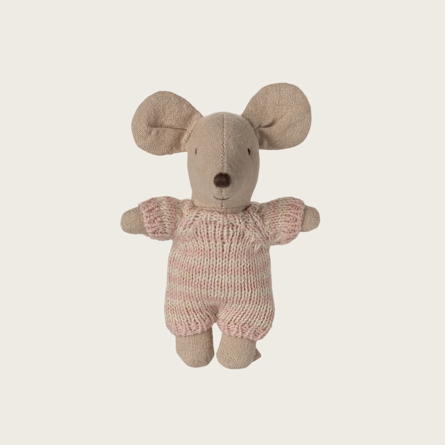 Baby mouse in carry cot - Rose - Image 4