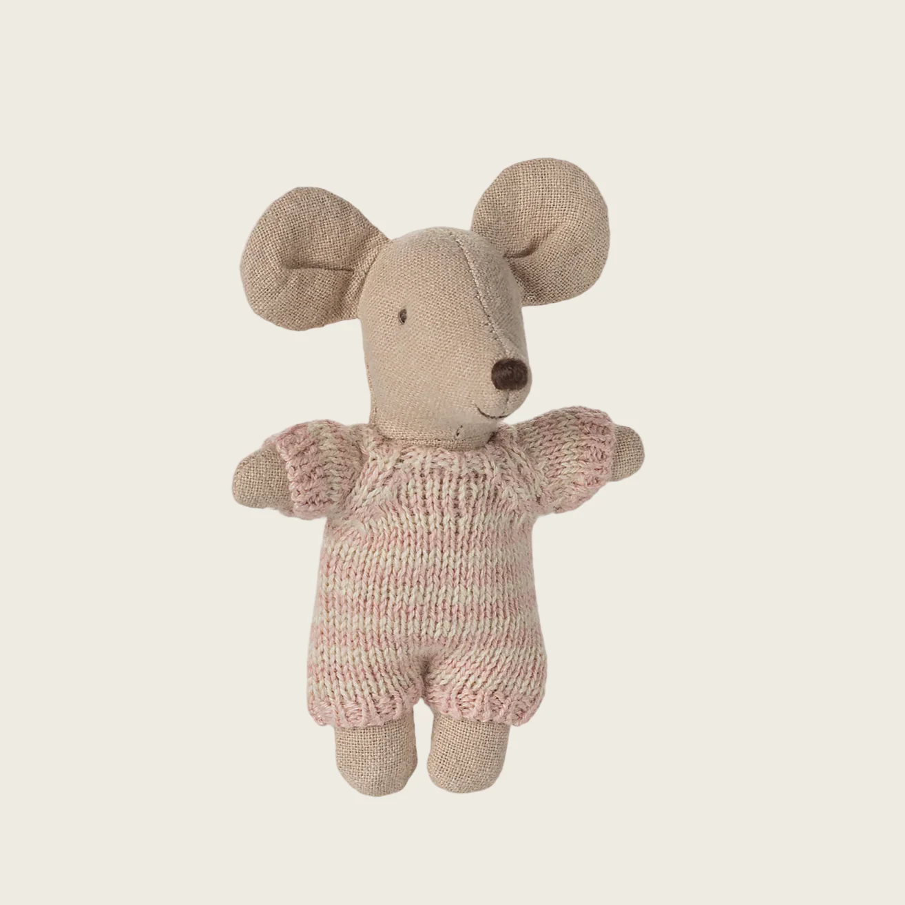 Baby mouse in carry cot - Rose - Image 5