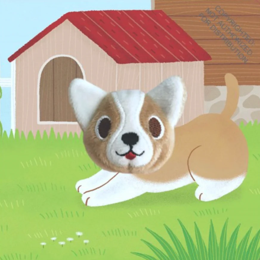 Baby Puppy: Finger Puppet Book - Image 2