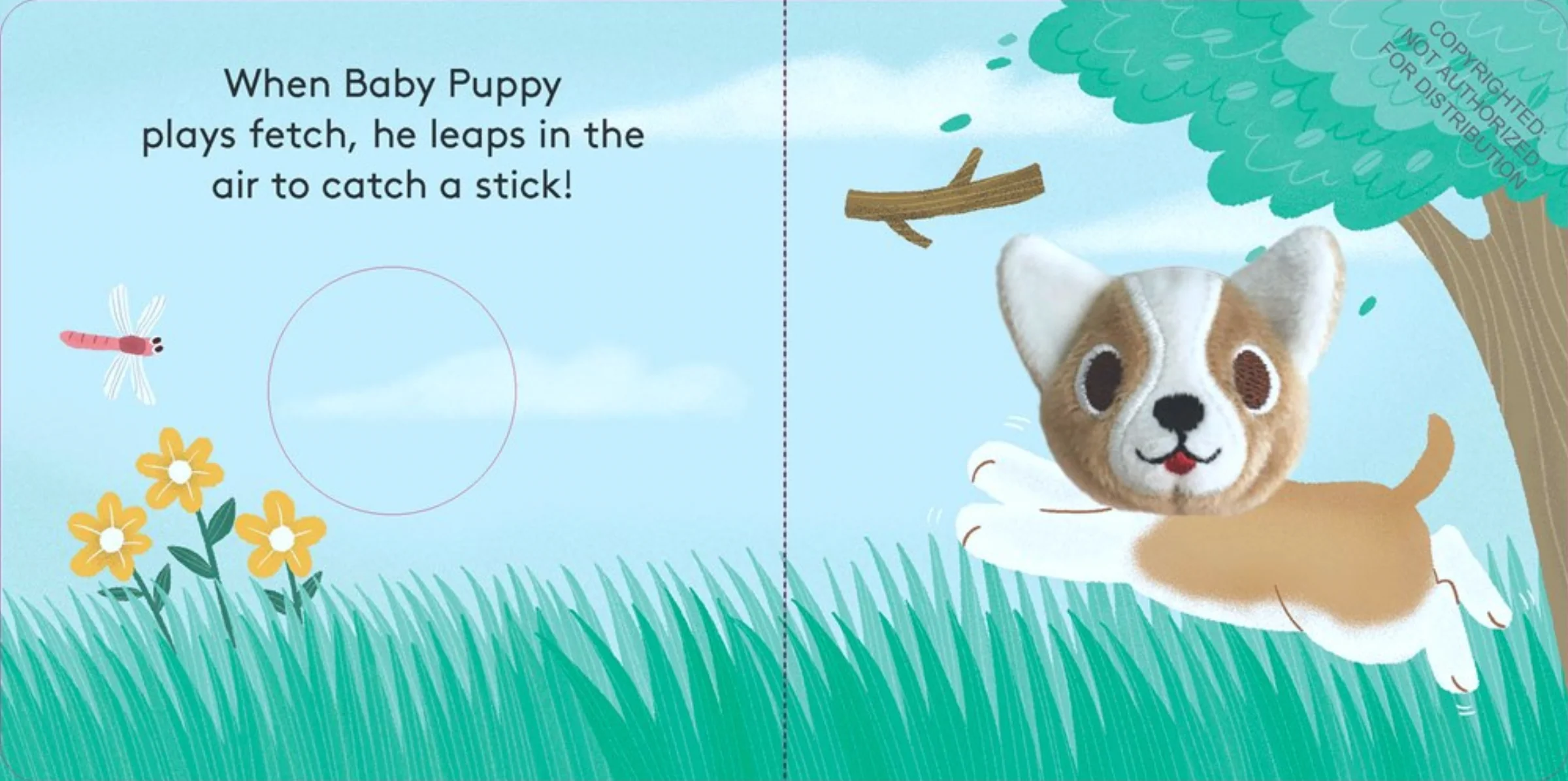 Baby Puppy: Finger Puppet Book - Image 6