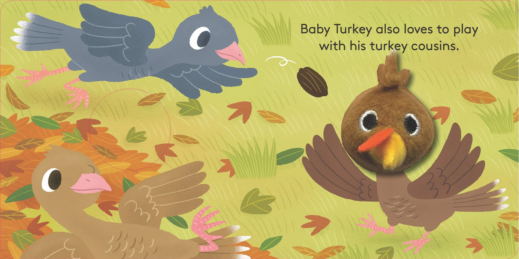 Baby Turkey: Finger Puppet Book - Image 12
