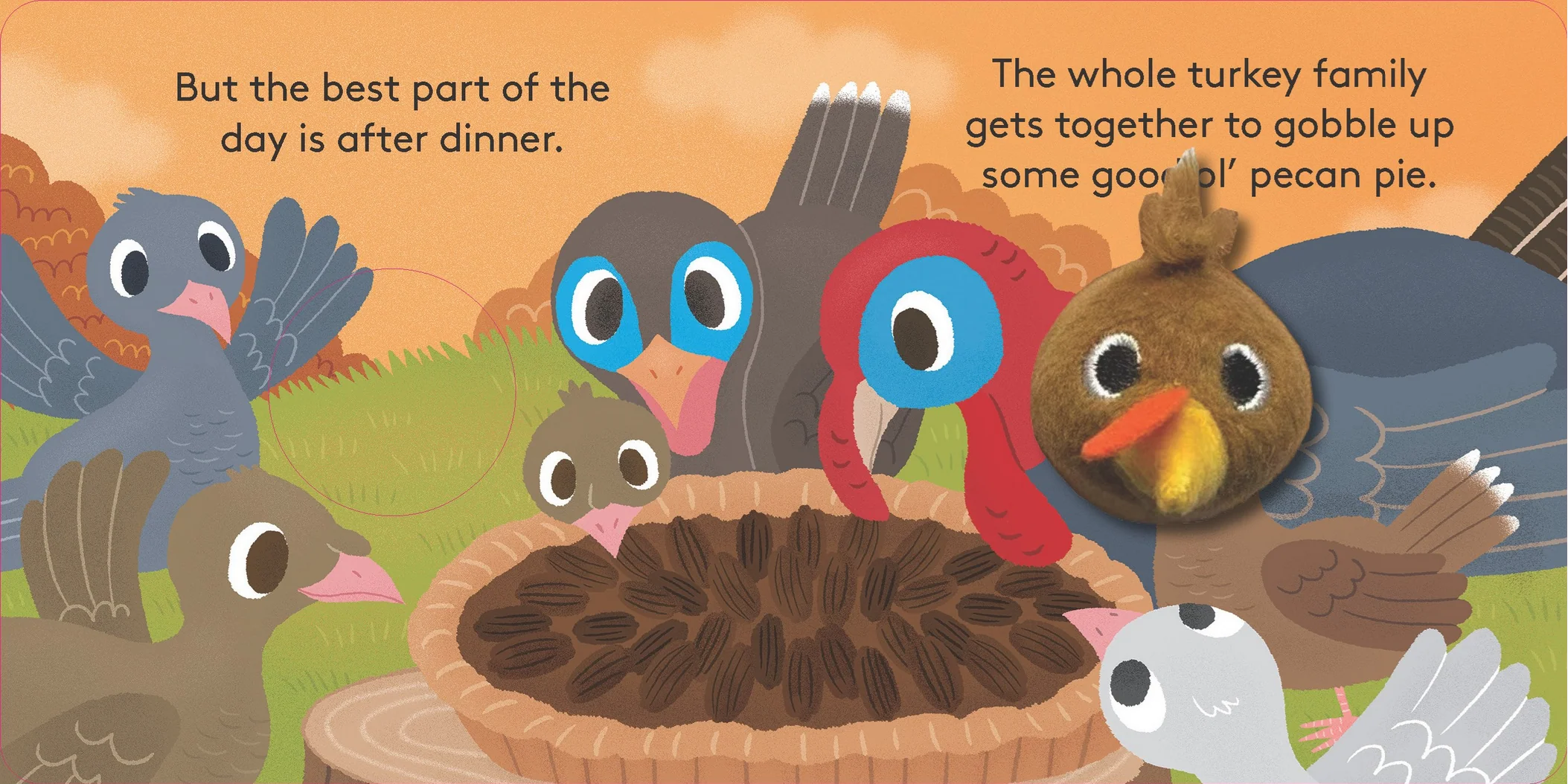 Baby Turkey: Finger Puppet Book - Image 13