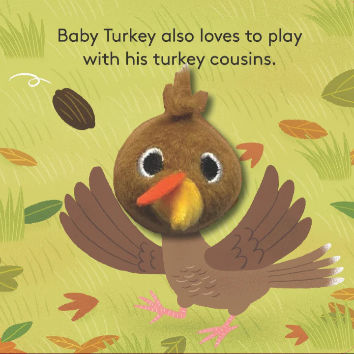 Baby Turkey: Finger Puppet Book - Image 2